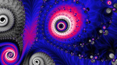 Soyut Bilgisayar Fraktal Tasarımı. Fraktal hiç bitmeyen bir desen. Fraktallar, farklı ölçeklerde kendine benzeyen sonsuz derecede karmaşık kalıplardır. Cep telefonu duvar kağıdı için harika.