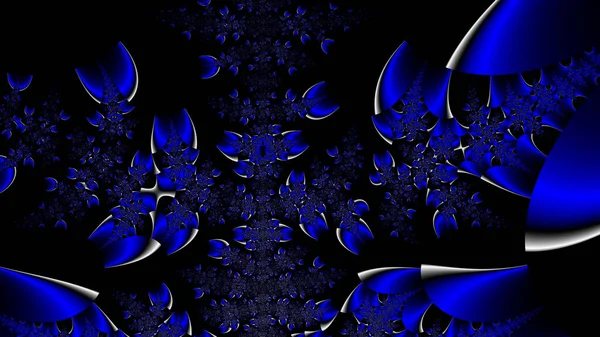 Abstract Computer Generated Fractal Design Fractal Never Ending Pattern Fractals — Stock Photo, Image