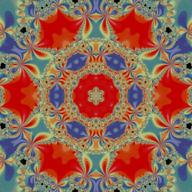 Soyut Bilgisayar Fraktal Tasarımı. Fraktal hiç bitmeyen bir desen. Fraktallar, farklı ölçeklerde kendine benzeyen sonsuz derecede karmaşık kalıplardır. Cep telefonu duvar kağıdı için harika.