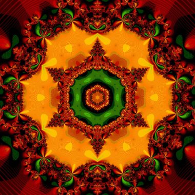 Soyut Bilgisayar Fraktal Tasarımı. Fraktal hiç bitmeyen bir desen. Fraktallar, farklı ölçeklerde kendine benzeyen sonsuz derecede karmaşık kalıplardır. Cep telefonu duvar kağıdı için harika.