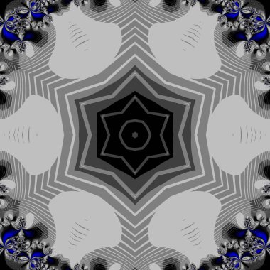 Soyut Bilgisayar Fraktal Tasarımı. Fraktal hiç bitmeyen bir desen. Fraktallar, farklı ölçeklerde kendine benzeyen sonsuz derecede karmaşık kalıplardır. Cep telefonu duvar kağıdı için harika.