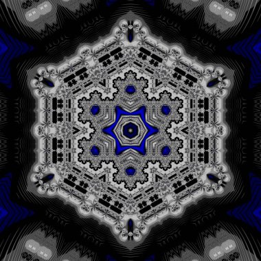 Soyut Bilgisayar Fraktal Tasarımı. Fraktal hiç bitmeyen bir desen. Fraktallar, farklı ölçeklerde kendine benzeyen sonsuz derecede karmaşık kalıplardır. Cep telefonu duvar kağıdı için harika.