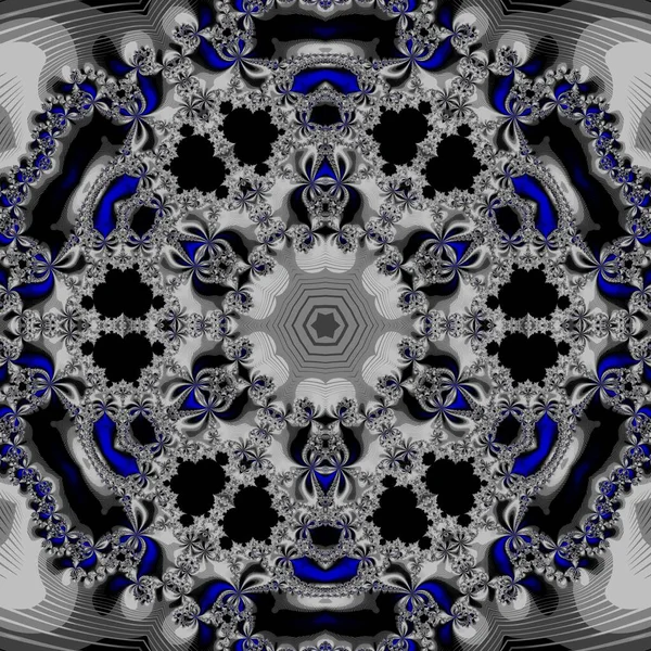 Soyut Bilgisayar Fraktal Tasarımı. Fraktal hiç bitmeyen bir desen. Fraktallar, farklı ölçeklerde kendine benzeyen sonsuz derecede karmaşık kalıplardır. Cep telefonu duvar kağıdı için harika.