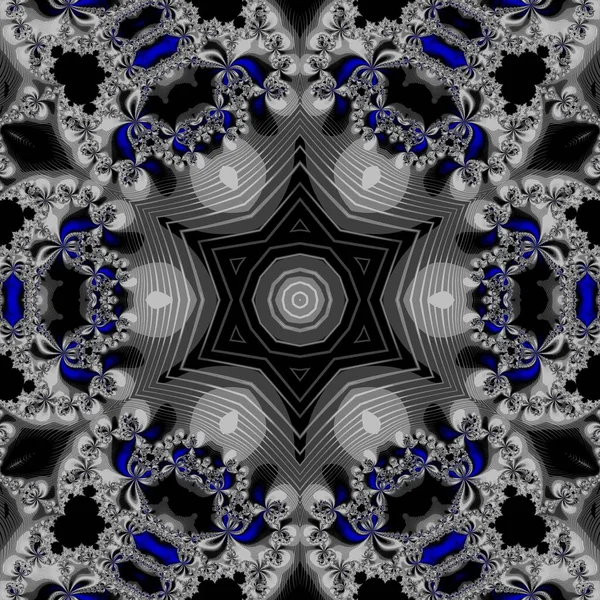 Soyut Bilgisayar Fraktal Tasarımı. Fraktal hiç bitmeyen bir desen. Fraktallar, farklı ölçeklerde kendine benzeyen sonsuz derecede karmaşık kalıplardır. Cep telefonu duvar kağıdı için harika.