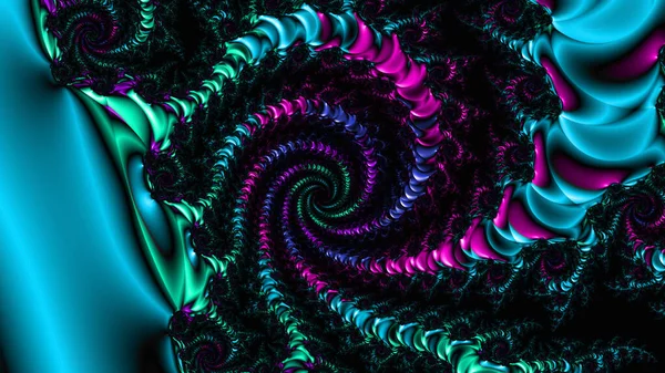 Αφηρημένος Υπολογιστής Που Δημιουργείται Fractal Σχεδιασμός Φράκταλ Είναι Ένα Ατέρμονο — Φωτογραφία Αρχείου