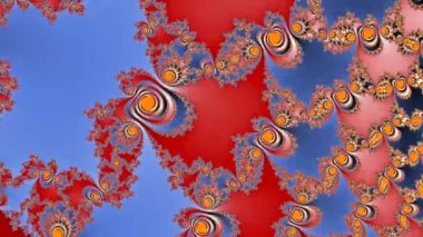 Soyut Bilgisayar Fraktal Tasarımı. Fraktal hiç bitmeyen bir desen. Fraktallar, farklı ölçeklerde kendine benzeyen sonsuz derecede karmaşık kalıplardır.