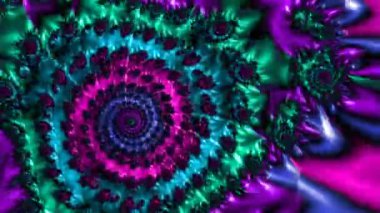 Soyut Bilgisayar Fraktal Tasarımı. Fraktal hiç bitmeyen bir desen. Fraktallar, farklı ölçeklerde kendine benzeyen sonsuz derecede karmaşık kalıplardır.