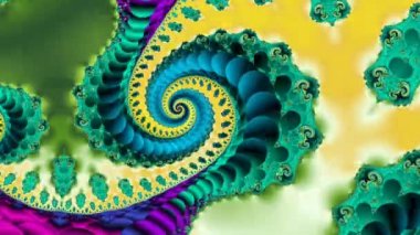 Soyut Bilgisayar Fraktal Tasarımı. Fraktal hiç bitmeyen bir desen. Fraktallar, farklı ölçeklerde kendine benzeyen sonsuz derecede karmaşık kalıplardır.