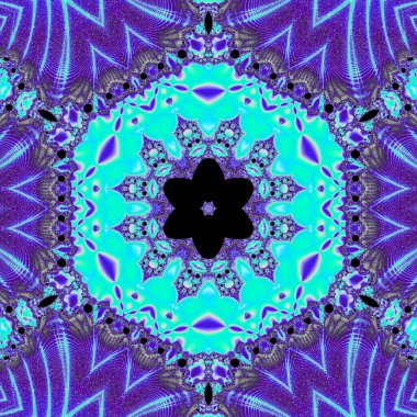 Soyut Bilgisayar Fraktal Tasarımı. Fraktal hiç bitmeyen bir desen. Fraktallar, farklı ölçeklerde kendine benzeyen sonsuz derecede karmaşık kalıplardır.