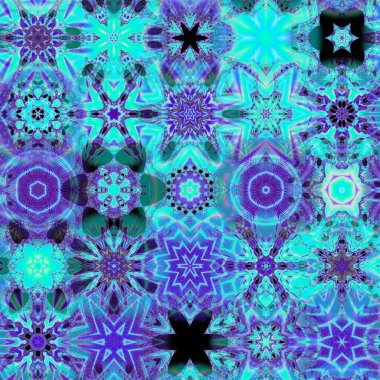 Soyut Bilgisayar Fraktal Tasarımı. Fraktal hiç bitmeyen bir desen. Fraktallar, farklı ölçeklerde kendine benzeyen sonsuz derecede karmaşık kalıplardır.