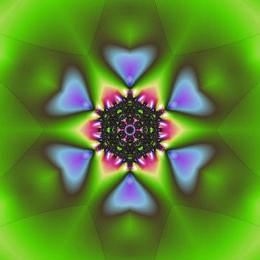 Soyut Bilgisayar Fraktal Tasarımı. Fraktal hiç bitmeyen bir desen. Fraktallar, farklı ölçeklerde kendine benzeyen sonsuz derecede karmaşık kalıplardır.