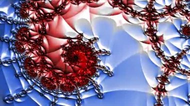 Soyut Bilgisayar Fraktal Tasarımı. Fraktal hiç bitmeyen bir desen. Fraktallar, farklı ölçeklerde kendine benzeyen sonsuz derecede karmaşık kalıplardır.