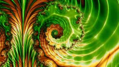 Soyut Bilgisayar Fraktal Tasarımı. Fraktal hiç bitmeyen bir desen. Fraktallar, farklı ölçeklerde kendine benzeyen sonsuz derecede karmaşık kalıplardır.