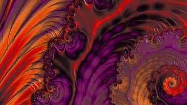 Soyut Bilgisayar Fraktal Tasarımı. Fraktal hiç bitmeyen bir desen. Fraktallar, farklı ölçeklerde kendine benzeyen sonsuz derecede karmaşık kalıplardır.