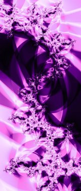 Soyut Bilgisayar Fraktal Tasarımı. Fraktal hiç bitmeyen bir desen. Fraktallar, farklı ölçeklerde kendine benzeyen sonsuz derecede karmaşık kalıplardır.