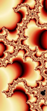 Soyut Bilgisayar Fraktal Tasarımı. Fraktal hiç bitmeyen bir desen. Fraktallar, farklı ölçeklerde kendine benzeyen sonsuz derecede karmaşık kalıplardır.