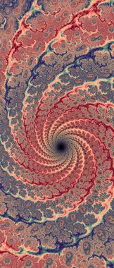 Soyut Bilgisayar Fraktal Tasarımı. Fraktal hiç bitmeyen bir desen. Fraktallar, farklı ölçeklerde kendine benzeyen sonsuz derecede karmaşık kalıplardır.