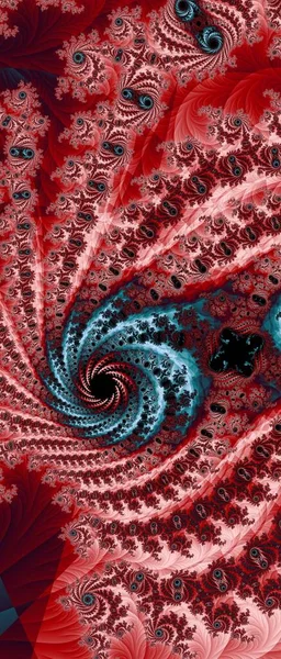 Αφηρημένος Υπολογιστής Που Δημιουργείται Fractal Σχεδιασμός Φράκταλ Είναι Ένα Ατέρμονο — Φωτογραφία Αρχείου