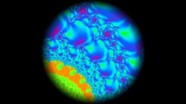 Soyut Bilgisayar Fraktal Tasarımı. Fraktal hiç bitmeyen bir desen. Fraktallar, farklı ölçeklerde kendine benzeyen sonsuz derecede karmaşık kalıplardır.