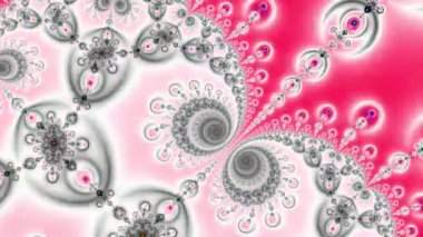 Soyut Bilgisayar Fraktal Tasarımı. Fraktal hiç bitmeyen bir desen. Fraktallar, farklı ölçeklerde kendine benzeyen sonsuz derecede karmaşık kalıplardır.