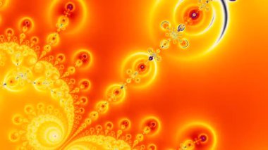 Soyut Bilgisayar Fraktal Tasarımı. Fraktal hiç bitmeyen bir desen. Fraktallar, farklı ölçeklerde kendine benzeyen sonsuz derecede karmaşık kalıplardır.