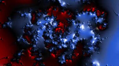 Soyut Bilgisayar Fraktal Tasarımı. Fraktal hiç bitmeyen bir desen. Fraktallar, farklı ölçeklerde kendine benzeyen sonsuz derecede karmaşık kalıplardır.