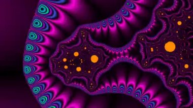 Soyut Bilgisayar Fraktal Tasarımı. Fraktal hiç bitmeyen bir desen. Fraktallar, farklı ölçeklerde kendine benzeyen sonsuz derecede karmaşık kalıplardır.