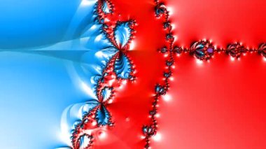 Soyut Bilgisayar Fraktal Tasarımı. Fraktal hiç bitmeyen bir desen. Fraktallar, farklı ölçeklerde kendine benzeyen sonsuz derecede karmaşık kalıplardır.