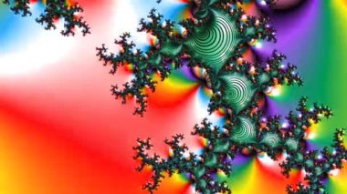 Soyut Bilgisayar Fraktal Tasarımı. Fraktal hiç bitmeyen bir desen. Fraktallar, farklı ölçeklerde kendine benzeyen sonsuz derecede karmaşık kalıplardır.