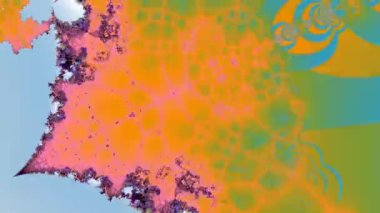 Soyut Bilgisayar Fraktal Tasarımı. Fraktal hiç bitmeyen bir desen. Fraktallar, farklı ölçeklerde kendine benzeyen sonsuz derecede karmaşık kalıplardır.