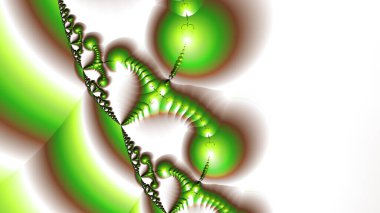 Soyut Bilgisayar Fraktal Tasarımı. Fraktal hiç bitmeyen bir desen. Fraktallar, farklı ölçeklerde kendine benzeyen sonsuz derecede karmaşık kalıplardır.