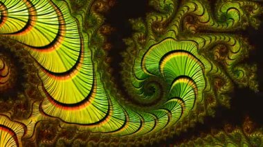 Soyut Bilgisayar Fraktal Tasarımı. Fraktal hiç bitmeyen bir desen. Fraktallar, farklı ölçeklerde kendine benzeyen sonsuz derecede karmaşık kalıplardır.