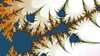 Soyut Bilgisayar Fraktal Tasarımı. Fraktal hiç bitmeyen bir desen. Fraktallar, farklı ölçeklerde kendine benzeyen sonsuz derecede karmaşık kalıplardır.