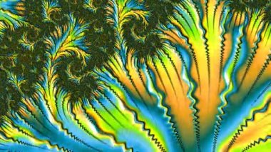 Soyut Bilgisayar Fraktal Tasarımı. Fraktal hiç bitmeyen bir desen. Fraktallar, farklı ölçeklerde kendine benzeyen sonsuz derecede karmaşık kalıplardır.