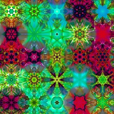 Soyut Bilgisayar Fraktal Tasarımı. Fraktal hiç bitmeyen bir desen. Fraktallar, farklı ölçeklerde kendine benzeyen sonsuz derecede karmaşık kalıplardır.