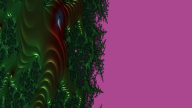 Soyut Bilgisayar Fraktal Tasarımı. Fraktal hiç bitmeyen bir desen. Fraktallar, farklı ölçeklerde kendine benzeyen sonsuz derecede karmaşık kalıplardır.