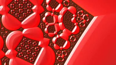 Soyut Bilgisayar Fraktal Tasarımı. Fraktal hiç bitmeyen bir desen. Fraktallar, farklı ölçeklerde kendine benzeyen sonsuz derecede karmaşık kalıplardır.