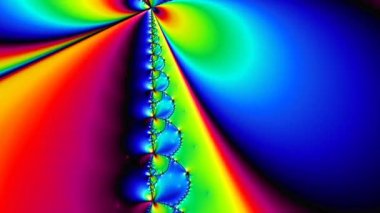 Soyut Bilgisayar Fraktal Tasarımı. Fraktal hiç bitmeyen bir desen. Fraktallar, farklı ölçeklerde kendine benzeyen sonsuz derecede karmaşık kalıplardır.