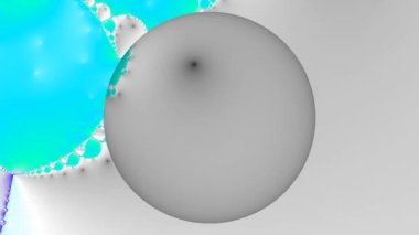 Soyut Bilgisayar Fraktal Tasarımı. Fraktal hiç bitmeyen bir desen. Fraktallar, farklı ölçeklerde kendine benzeyen sonsuz derecede karmaşık kalıplardır.