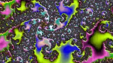 Soyut Bilgisayar Fraktal Tasarımı. Fraktal hiç bitmeyen bir desen. Fraktallar, farklı ölçeklerde kendine benzeyen sonsuz derecede karmaşık kalıplardır.