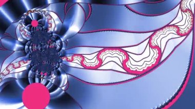 Soyut Bilgisayar Fraktal Tasarımı. Fraktal hiç bitmeyen bir desen. Fraktallar, farklı ölçeklerde kendine benzeyen sonsuz derecede karmaşık kalıplardır.