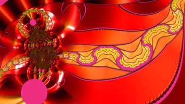 Soyut Bilgisayar Fraktal Tasarımı. Fraktal hiç bitmeyen bir desen. Fraktallar, farklı ölçeklerde kendine benzeyen sonsuz derecede karmaşık kalıplardır.