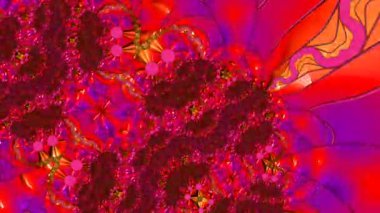 Soyut Bilgisayar Fraktal Tasarımı. Fraktal hiç bitmeyen bir desen. Fraktallar, farklı ölçeklerde kendine benzeyen sonsuz derecede karmaşık kalıplardır.