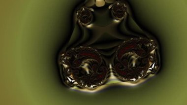 Soyut Bilgisayar Fraktal Tasarımı. Fraktal hiç bitmeyen bir desen. Fraktallar, farklı ölçeklerde kendine benzeyen sonsuz derecede karmaşık kalıplardır.