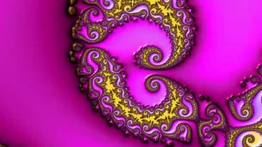 Soyut Bilgisayar Fraktal Tasarımı. Fraktal hiç bitmeyen bir desen. Fraktallar, farklı ölçeklerde kendine benzeyen sonsuz derecede karmaşık kalıplardır.