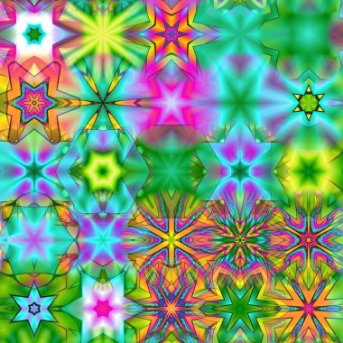 Soyut Bilgisayar Fraktal Tasarımı. Fraktal hiç bitmeyen bir desen. Fraktallar, farklı ölçeklerde kendine benzeyen sonsuz derecede karmaşık kalıplardır.