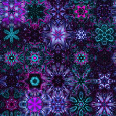 Soyut Bilgisayar Fraktal Tasarımı. Fraktal hiç bitmeyen bir desen. Fraktallar, farklı ölçeklerde kendine benzeyen sonsuz derecede karmaşık kalıplardır.