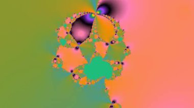 Soyut Bilgisayar Fraktal Tasarımı. Fraktal hiç bitmeyen bir desen. Fraktallar, farklı ölçeklerde kendine benzeyen sonsuz derecede karmaşık kalıplardır.