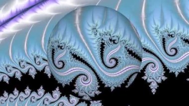 Soyut Bilgisayar Fraktal Tasarımı. Fraktal hiç bitmeyen bir desen. Fraktallar, farklı ölçeklerde kendine benzeyen sonsuz derecede karmaşık kalıplardır.