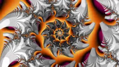 Soyut Bilgisayar Fraktal Tasarımı. Fraktal hiç bitmeyen bir desen. Fraktallar, farklı ölçeklerde kendine benzeyen sonsuz derecede karmaşık kalıplardır.